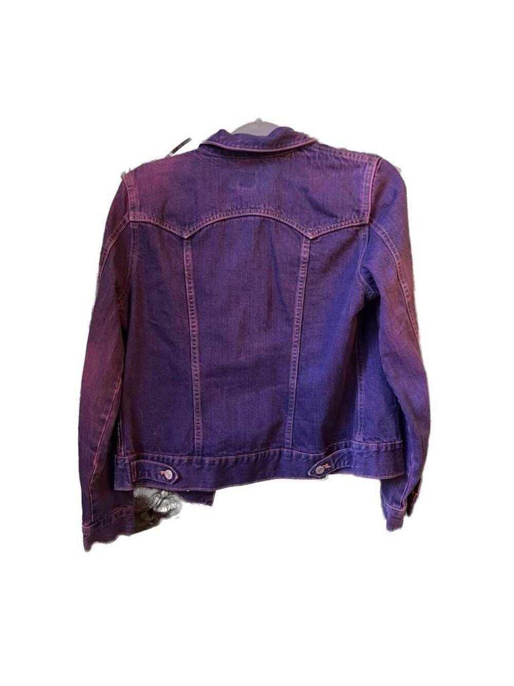 Gap Classic Purple Denim Trucker Jacket - Picture 4 of 4